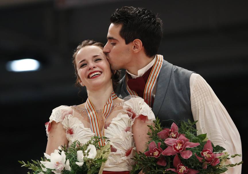Anna Cappellini, 26 anni e Luca Lanotte, 28 hanno vinto l&#39;oro europeo nella danza sulle note del Barbiere di Siviglia di Rossini